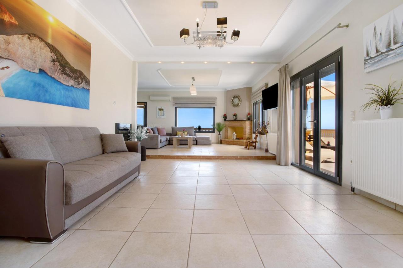 Áno Yerakaríon Zante Sunset Vibes Luxury Villa מראה חיצוני תמונה