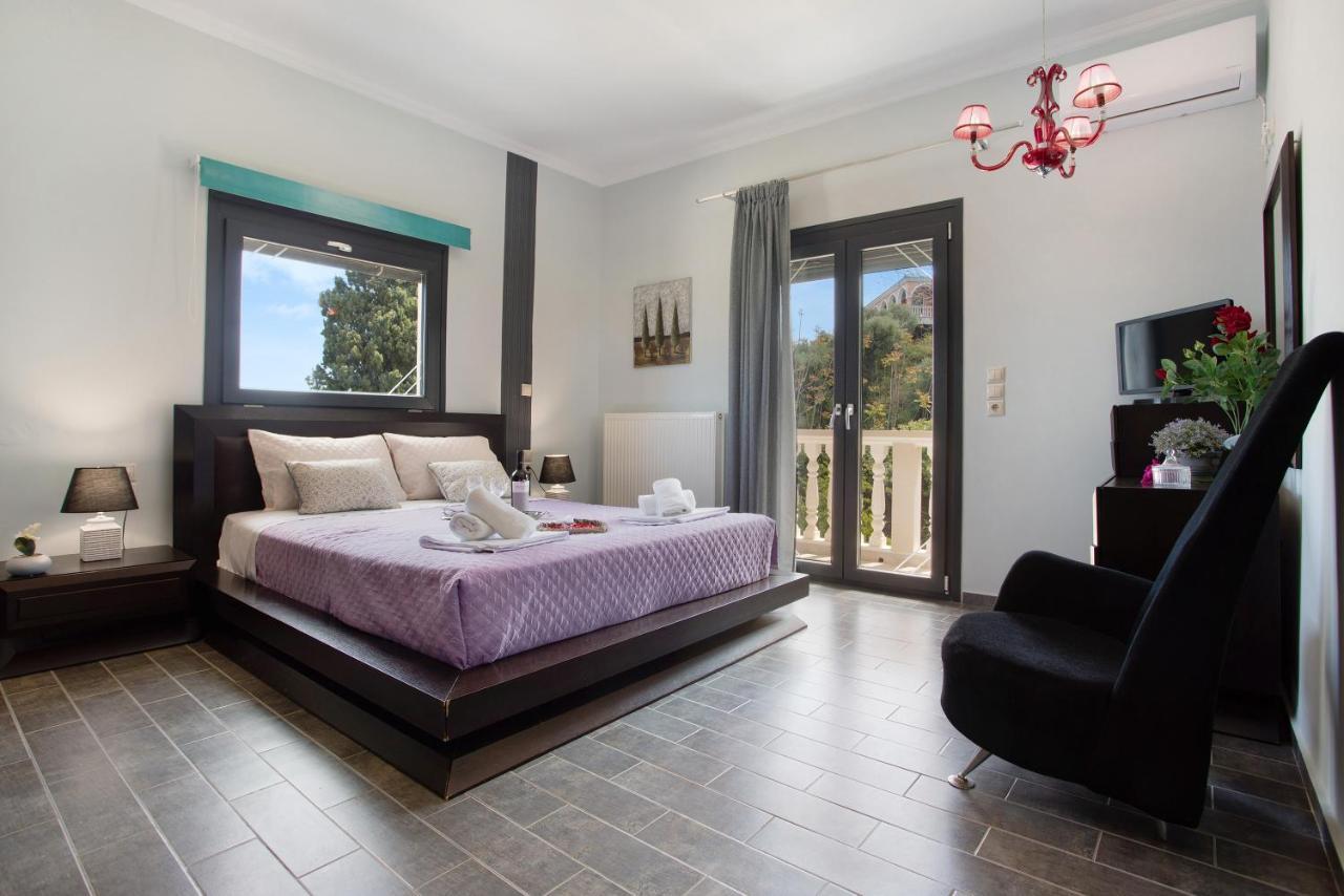 Áno Yerakaríon Zante Sunset Vibes Luxury Villa מראה חיצוני תמונה