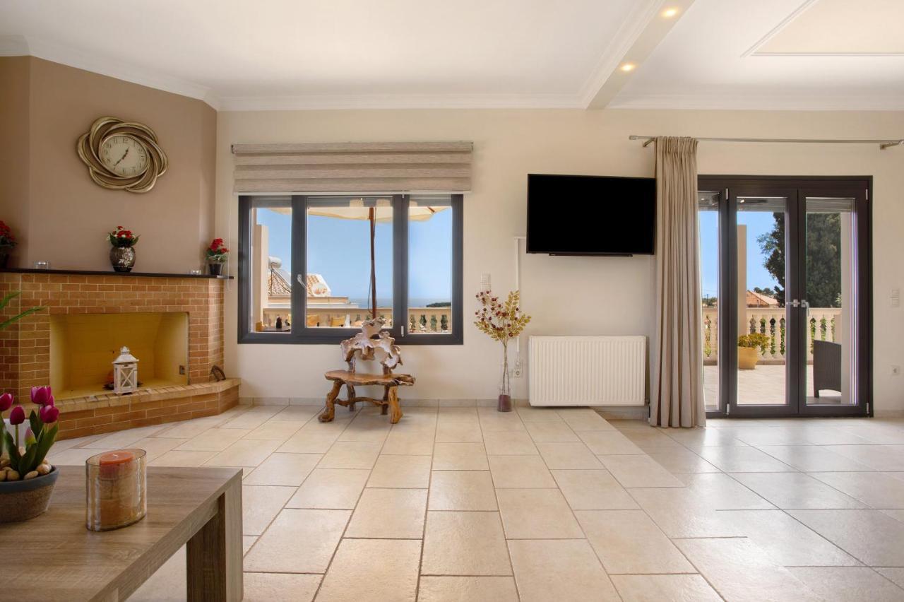Áno Yerakaríon Zante Sunset Vibes Luxury Villa מראה חיצוני תמונה